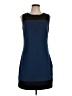 Laundry by Shelli Segal Color Block Blue Casual Dress Size 10 - photo 1