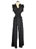 Max Studio Polka Dots Black Jumpsuit Size S - photo 1
