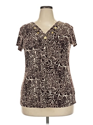 Susan Lawrence Short Sleeve Blouse (view 1)