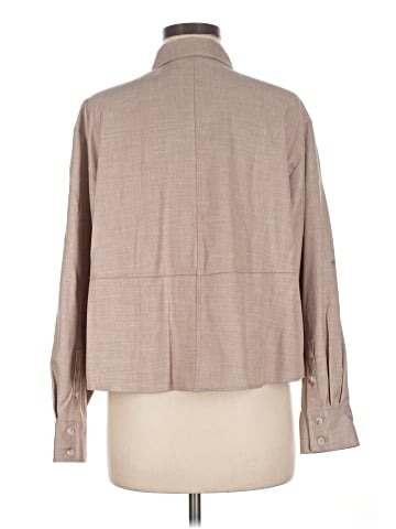 Zara Long Sleeve Button-Down Shirt (view 2)