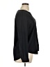 Ann Taylor 100% Polyester Black Long Sleeve Blouse Size XL - photo 4