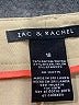 Zac & Rachel Solid Tan Khakis Size 18 - photo 4