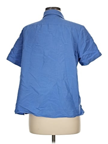 Lands' End Short Sleeve Blouse (view 2)