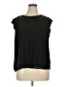 Ann Taylor 100% Polyester Black Sleeveless Blouse Size XL - photo 1