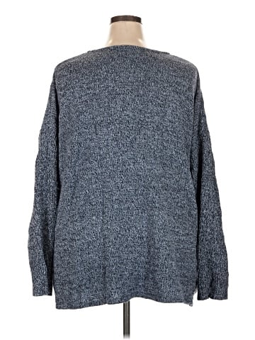 Woman Within Pullover Sweater (view 2)