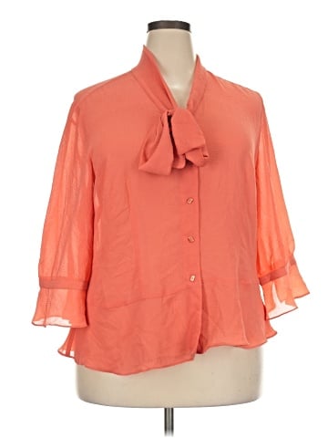 Emma James 3/4 Sleeve Blouse (view 1)