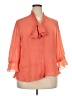Emma James 100% Polyester Orange 3/4 Sleeve Blouse Size 18 - photo 1