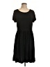 Old Navy Solid Black Casual Dress Size L - photo 1