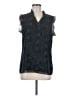 CAbi 100% Polyester Black Sleeveless Blouse Size M - photo 1