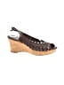 Nicole Brown Wedges Size 7 1/2 - photo 1