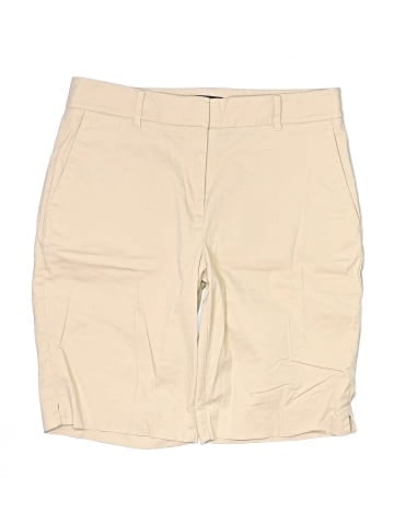 Ann Taylor Khaki Shorts (view 1)