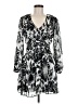 1.State 100% Polyester Print Gray Cocktail Dress Size 6 - photo 1