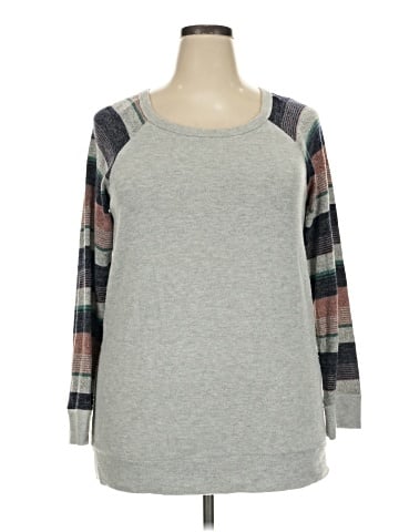 Pink Clover Pullover Sweater (view 1)