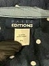 Basic Editions 100% Cotton Polka Dots Blue 3/4 Sleeve Blouse Size XL - photo 7