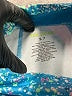 Tek Gear Paisley Blue Casual Pants Size 7 - photo 3