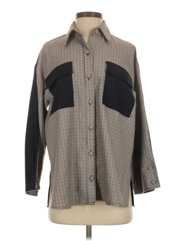 ASOS Long Sleeve Button-Down Shirt (view 1)
