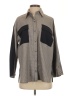 ASOS Gray Long Sleeve Button-Down Shirt Size 2 - photo 1