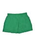 Roolee 100% Cotton Solid Green Shorts Size M - photo 2