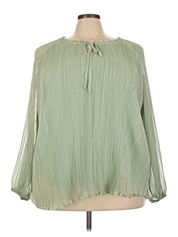 LC Lauren Conrad 3/4 Sleeve Blouse (view 1)