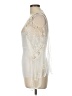 Knitworks 100% Polyester Ivory Bodysuit Size 10 - photo 5