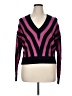 Equipment 100% Wool Stripes Pink Wool Pullover Sweater Size XL (estimated) - photo 1