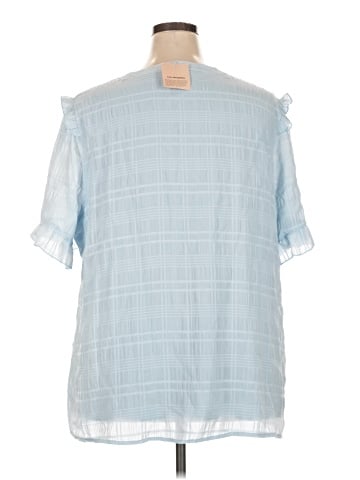 BLOOMCHIC Short Sleeve Blouse (view 2)