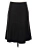 Theory Solid Black Wool Skirt Size 0 - photo 1