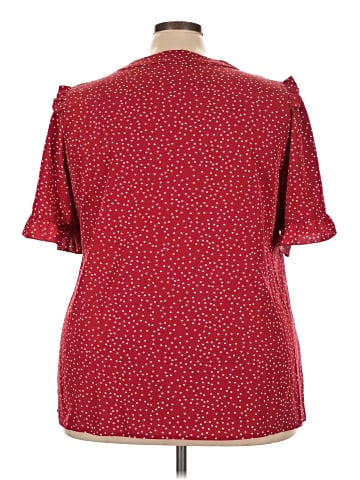 BLOOMCHIC Short Sleeve Blouse (view 2)