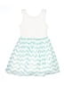 Knit Works Chevron-herringbone Teal Dress Size 8 - photo 2