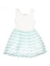 Knit Works Chevron-herringbone Teal Dress Size 8 - photo 1