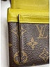 Louis Vuitton Brown Yellow Monogram Elysee Wallet Bordeaux One size - photo 11
