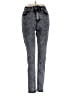Bamboo 100% Bamboo Gray Black Jeans Size 1 - 2 - photo 1