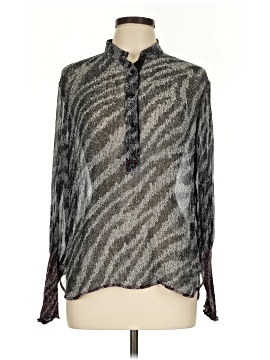 Rag & Bone Long Sleeve Silk Top