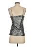 Six Crisp Days Silver Sleeveless Top Size S - photo 2