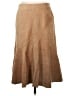 Ideology 100% Leather Solid Tan Leather Skirt Size 4 - photo 2