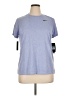 Nike 100% Polyester Blue Active T-Shirt Size XL - photo 1