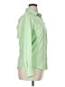 Columbia 100% Polyester Green Long Sleeve Blouse Size XL - photo 4