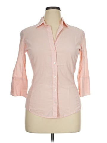 James Perse 3/4 Sleeve Button-Down Shirt (view 1)