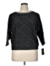 I.N. Studio Argyle Black Pullover Sweater Size XL Petite - photo 1