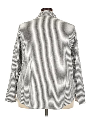 MICHAEL Michael Kors Long Sleeve Button-Down Shirt (view 2)