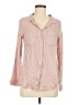 Thread & Supply 100% Rayon Pink Long Sleeve Button-Down Shirt Size M - photo 1
