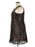 MICHAEL Michael Kors 100% Polyurethane Animal Print Brown Cocktail Dress Size XXL - photo 5