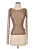 Out From Under Brown Long Sleeve Top Size S - photo 1