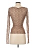 Out From Under Brown Long Sleeve Top Size S - photo 2