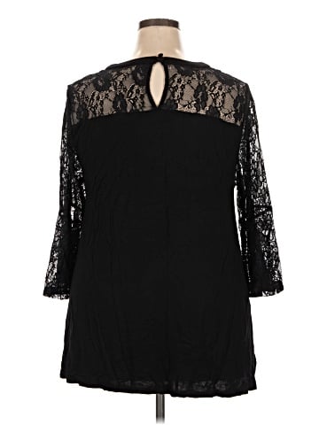 Torrid 3/4 Sleeve Blouse (view 2)