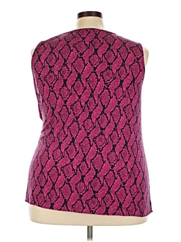MICHAEL Michael Kors Sleeveless Blouse (view 2)