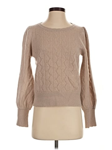 White + Warren Pullover Sweater (view 1)