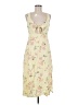 ABound 100% Polyester Floral Yellow Casual Dress Size M - photo 1
