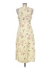 ABound 100% Polyester Floral Yellow Casual Dress Size M - photo 2