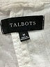 Talbots 100% Linen White 3/4 Sleeve Button-Down Shirt Size M - photo 4